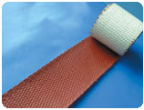 Fiberglass fabrics with silicone rubber coated