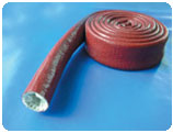 Fiberglass fabrics with silicone rubber coated