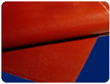 Fiberglass fabrics with silicone rubber coated